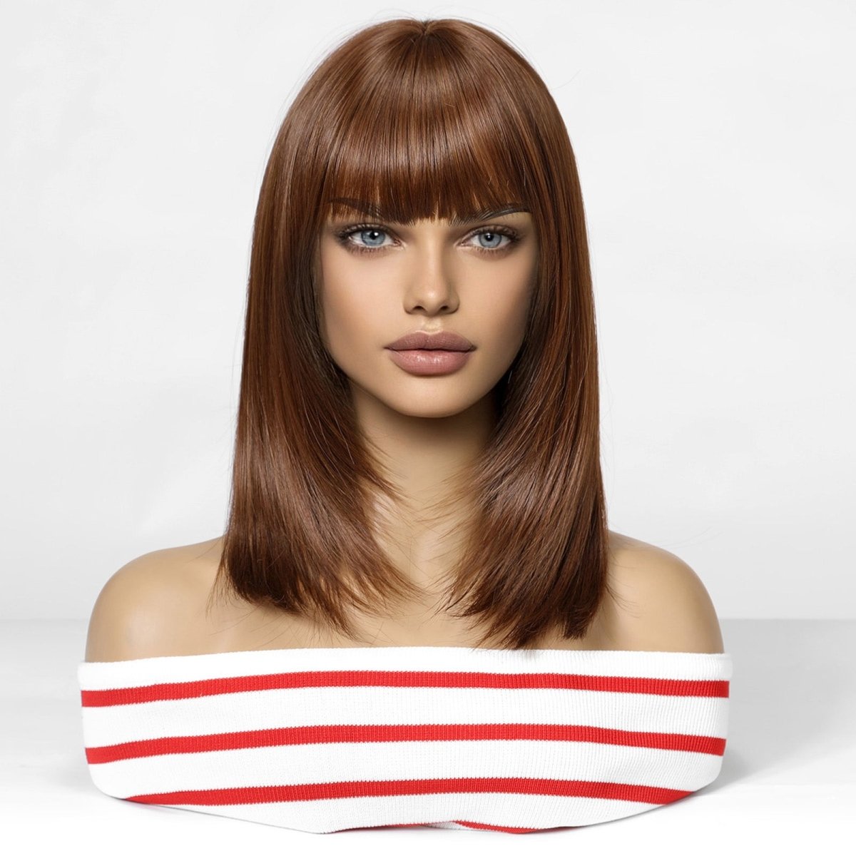 Chestnut Brown Wig - MARKETPLACE - Milk & Honey Wigs