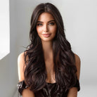 Classic Dark Chocolate Voluminous Curls Wig - MARKETPLACE - Milk & Honey Wigs