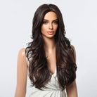 Classic Dark Chocolate Voluminous Curls Wig - MARKETPLACE - Milk & Honey Wigs