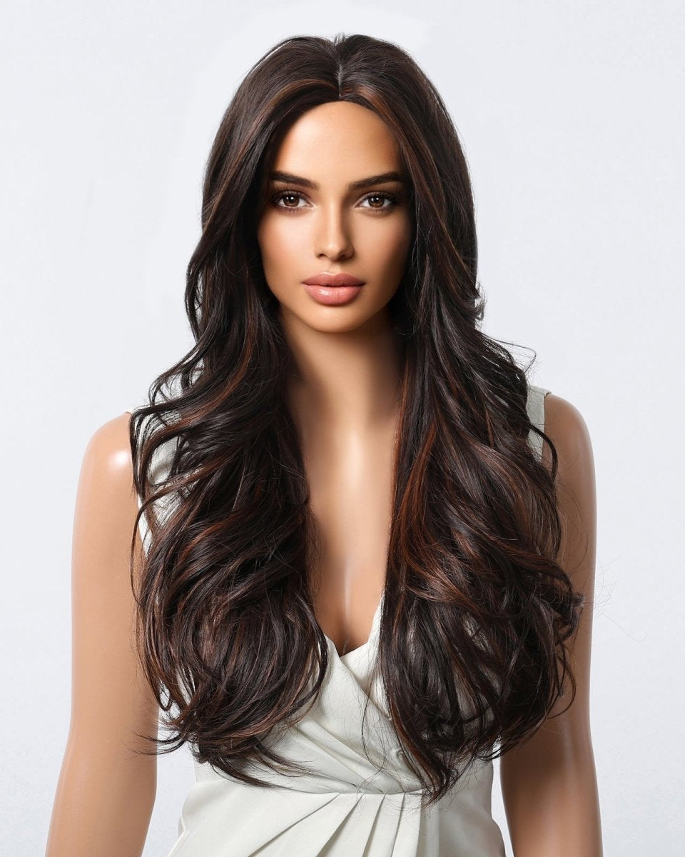 Classic Dark Chocolate Voluminous Curls Wig - MARKETPLACE - Milk & Honey Wigs
