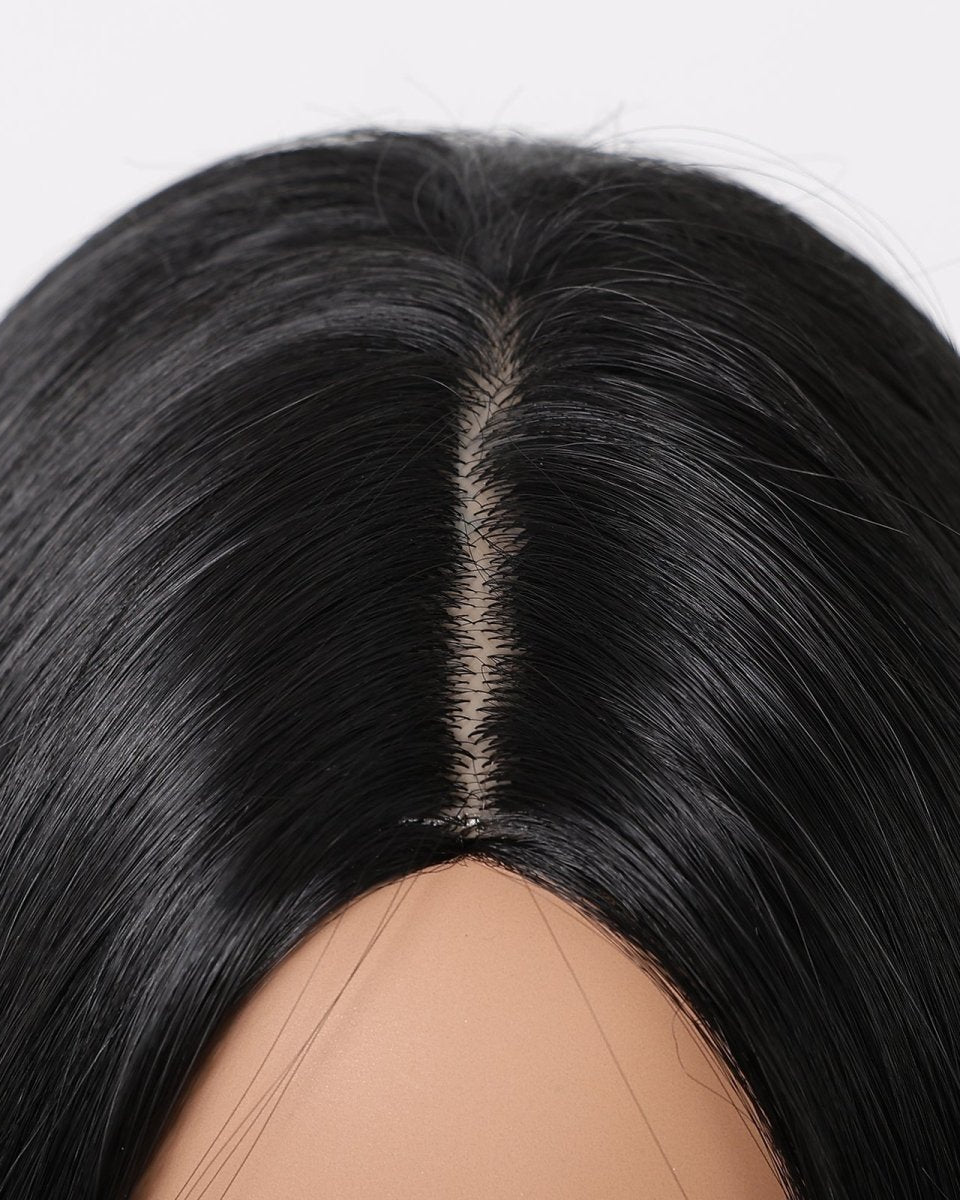 Classic Jet Black Sleek Straight Wig - MARKETPLACE - Milk & Honey Wigs