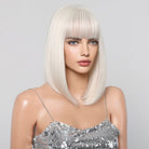 Creamy Champaign White Short Platinum Bob Wig - MARKETPLACE - Milk & Honey Wigs