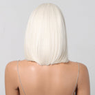 Creamy Champaign White Short Platinum Bob Wig - MARKETPLACE - Milk & Honey Wigs
