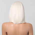 Creamy Champaign White Short Platinum Bob Wig - MARKETPLACE - Milk & Honey Wigs