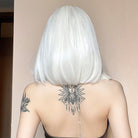 Creamy Champaign White Short Platinum Bob Wig - MARKETPLACE - Milk & Honey Wigs