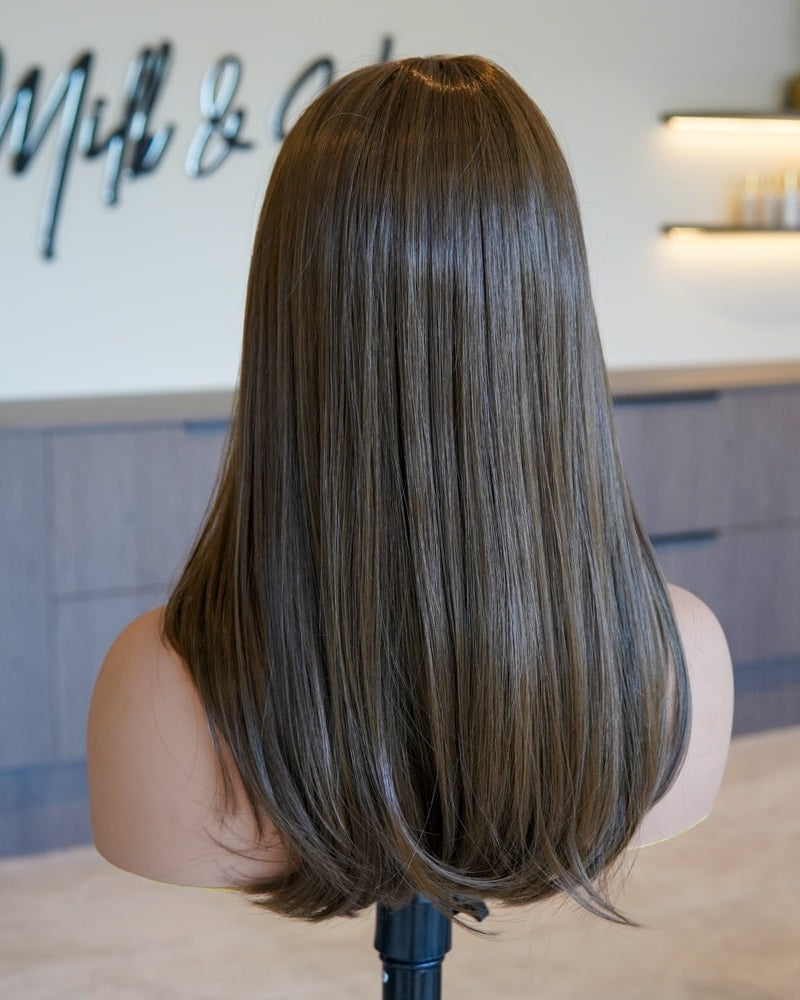 DAHLIA Silk Mono Top Lace Front Wig - Milk & Honey Wigs