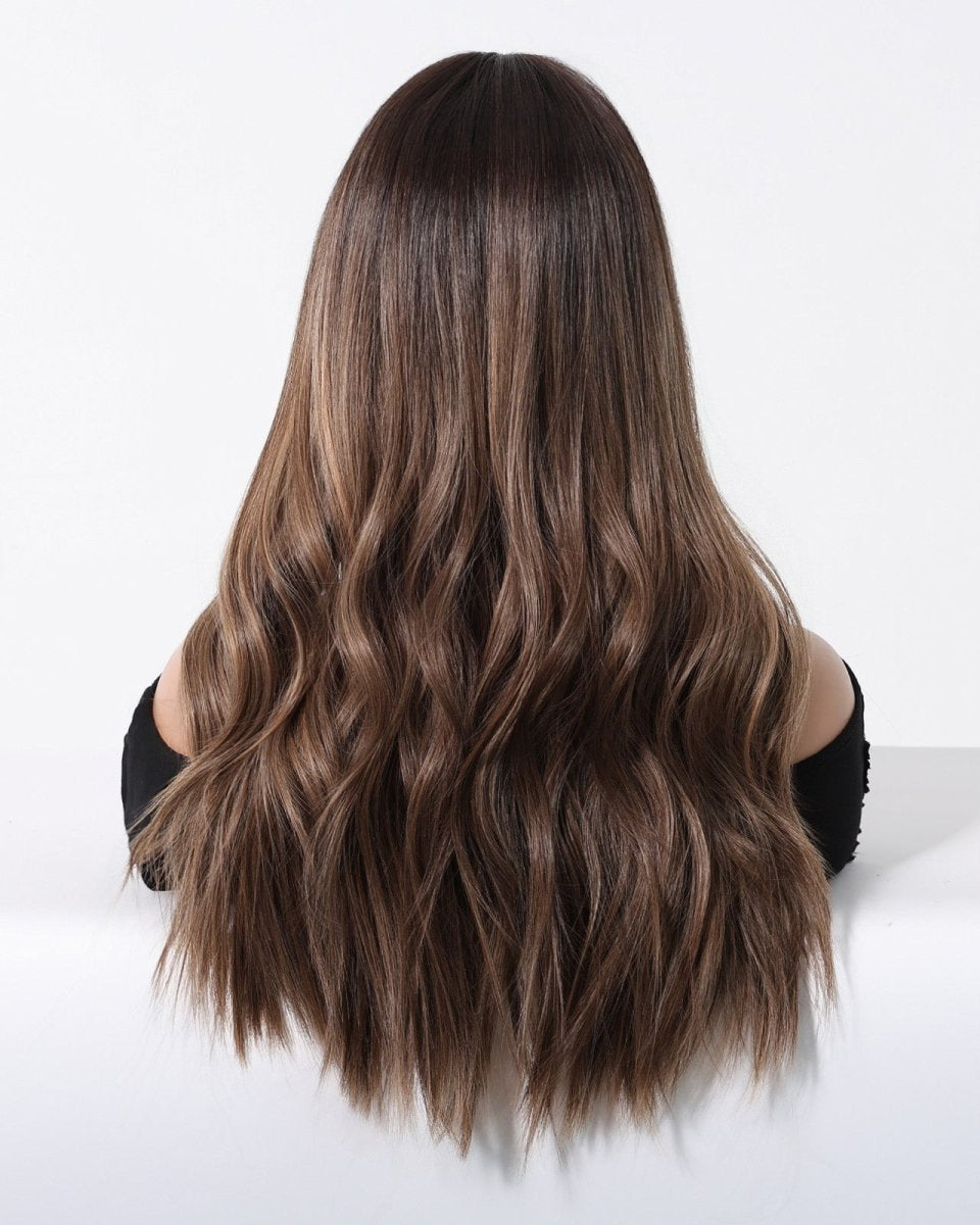 Dark Brown Synthetic Wig - MARKETPLACE - Milk & Honey Wigs