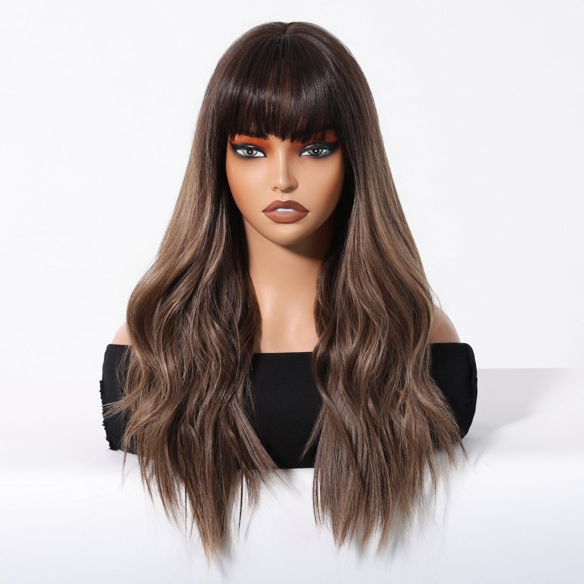 Dark Brown Synthetic Wig - MARKETPLACE - Milk & Honey Wigs