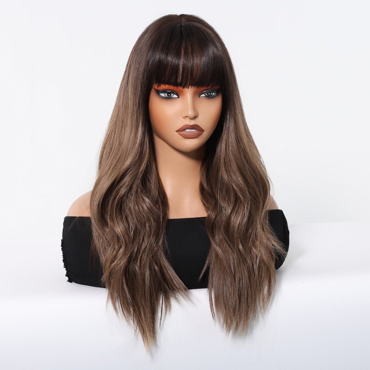 Dark Brown Synthetic Wig - MARKETPLACE - Milk & Honey Wigs