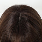 Dark Brown With Highlights Fringe Wig - MARKETPLACE - Milk & Honey Wigs