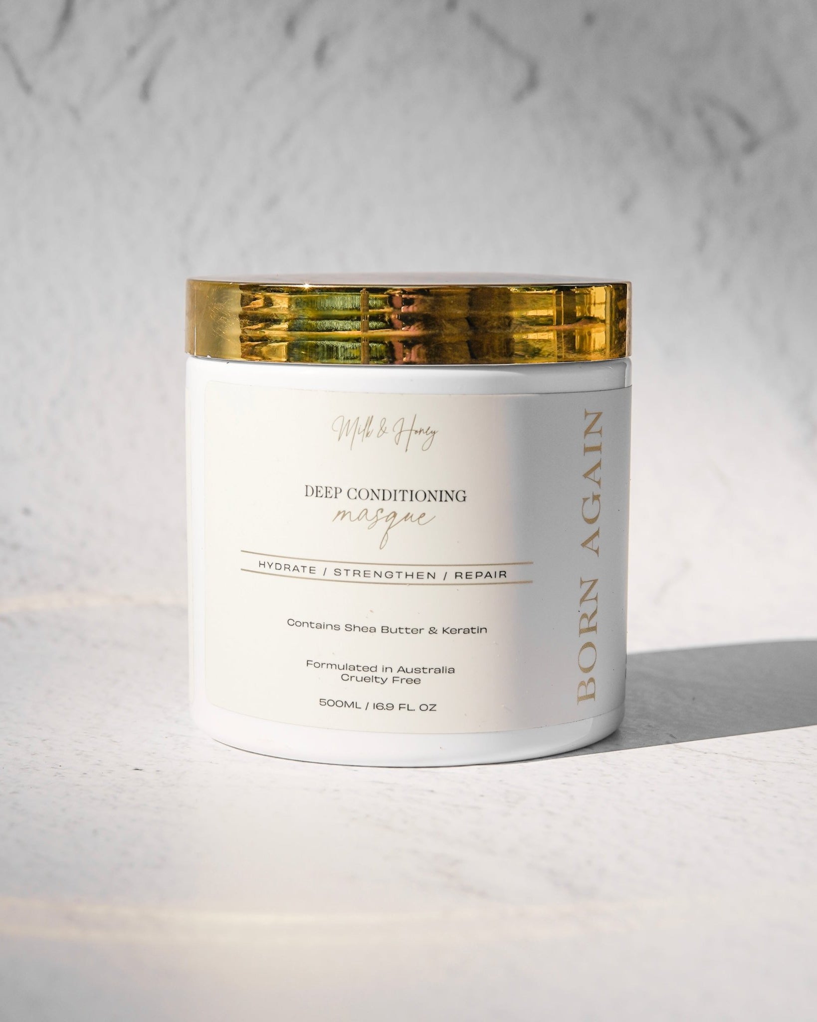 DEEP CONDITIONING MASQUE - Born Again Wig Haircare 500ML - Milk & Honey Wigs
