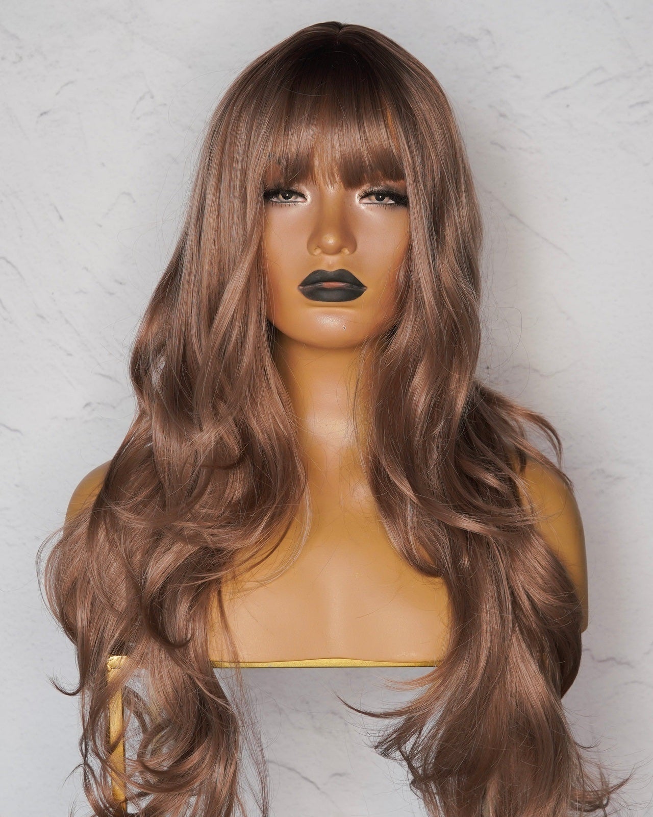 DEMI Brown Fringe Wig - Milk & Honey Wigs