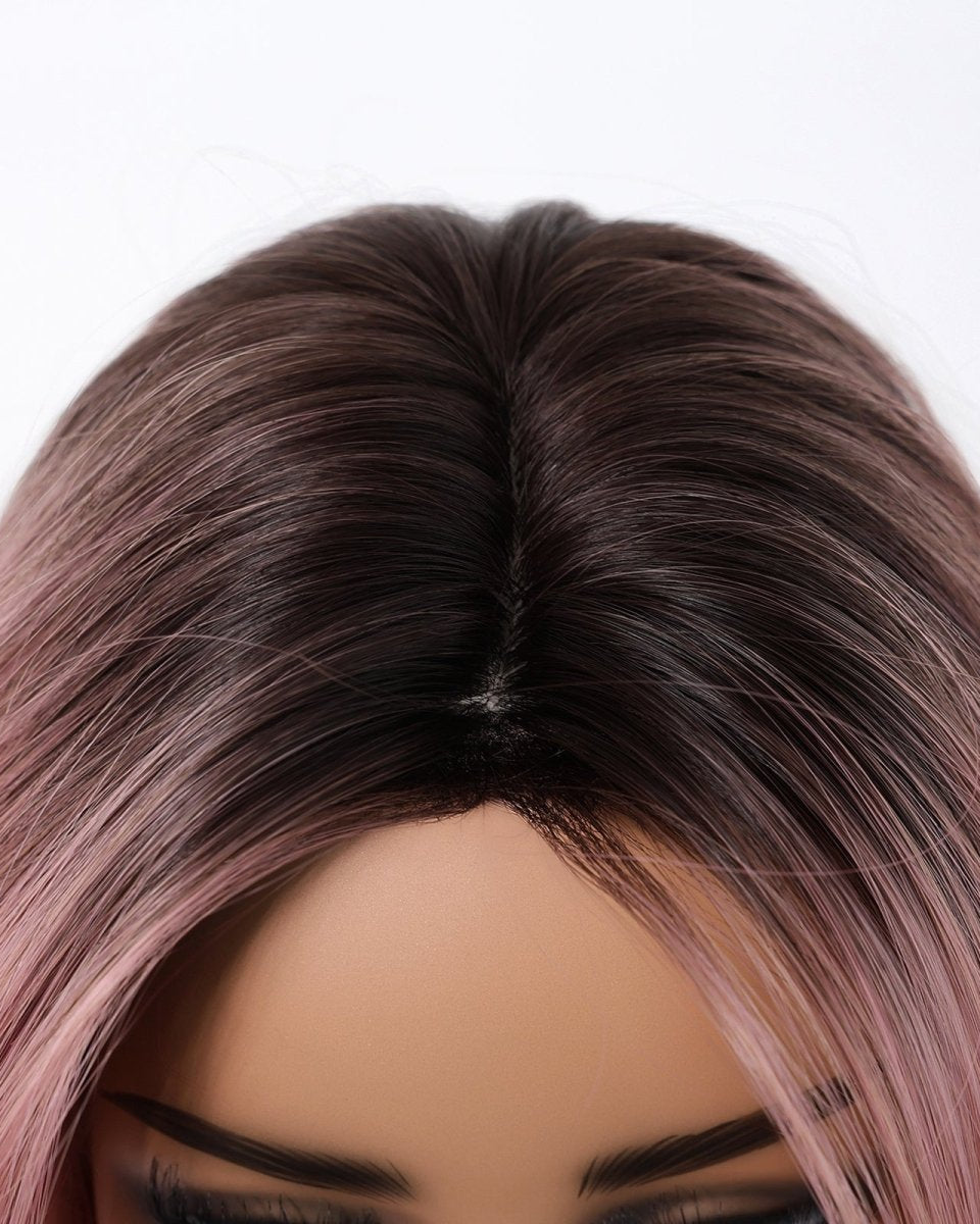 Dusty Rose Layered Wig - MARKETPLACE - Milk & Honey Wigs