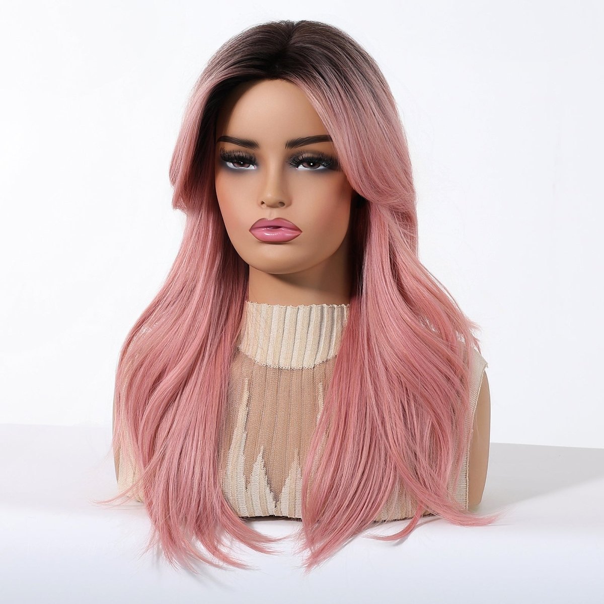 Dusty Rose Layered Wig - MARKETPLACE - Milk & Honey Wigs