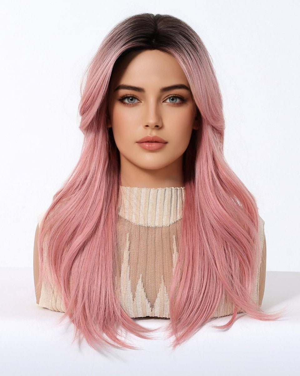 Dusty Rose Layered Wig - MARKETPLACE - Milk & Honey Wigs