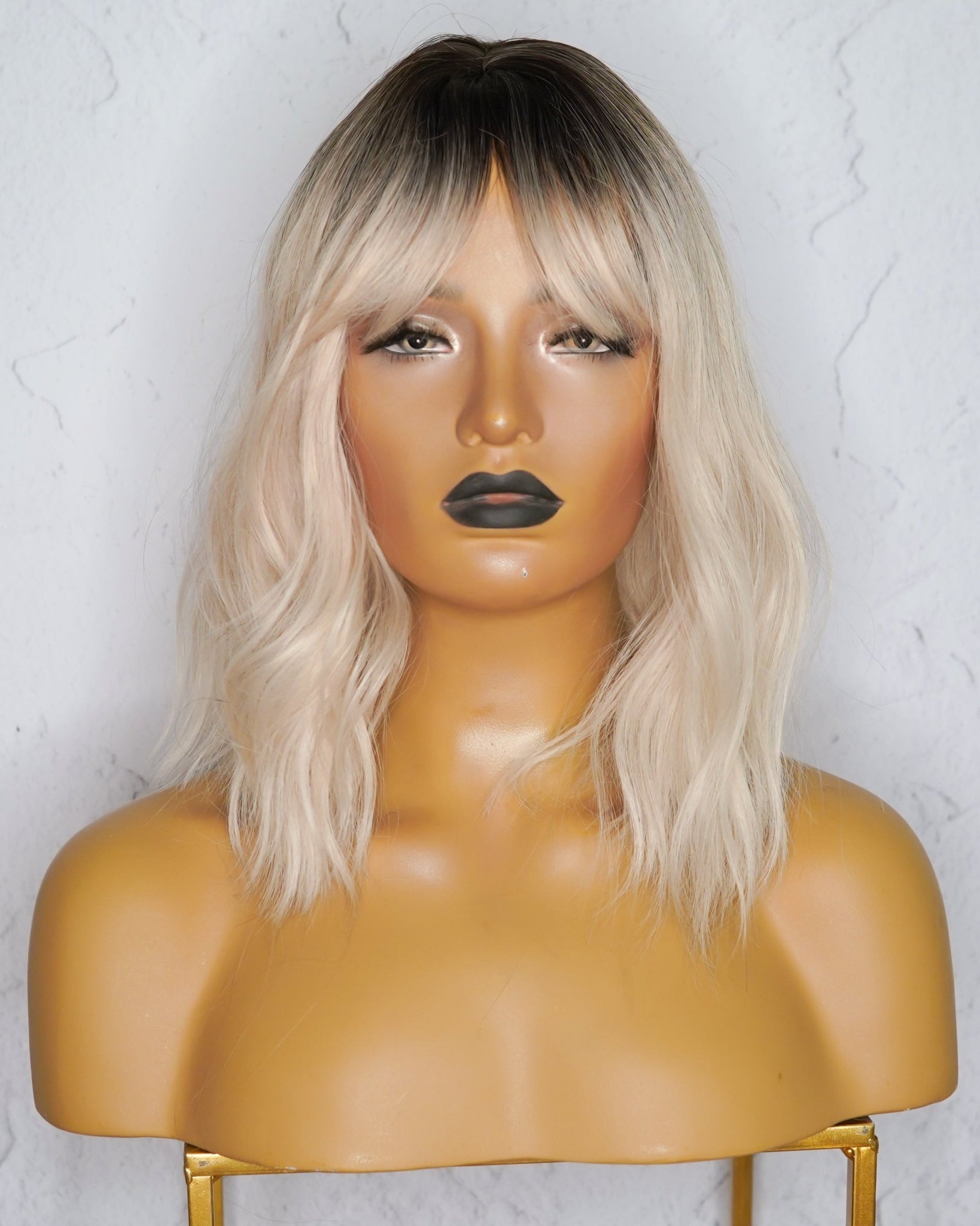 EDEN Ombre Blonde Fringe Wig - Milk & Honey Wigs