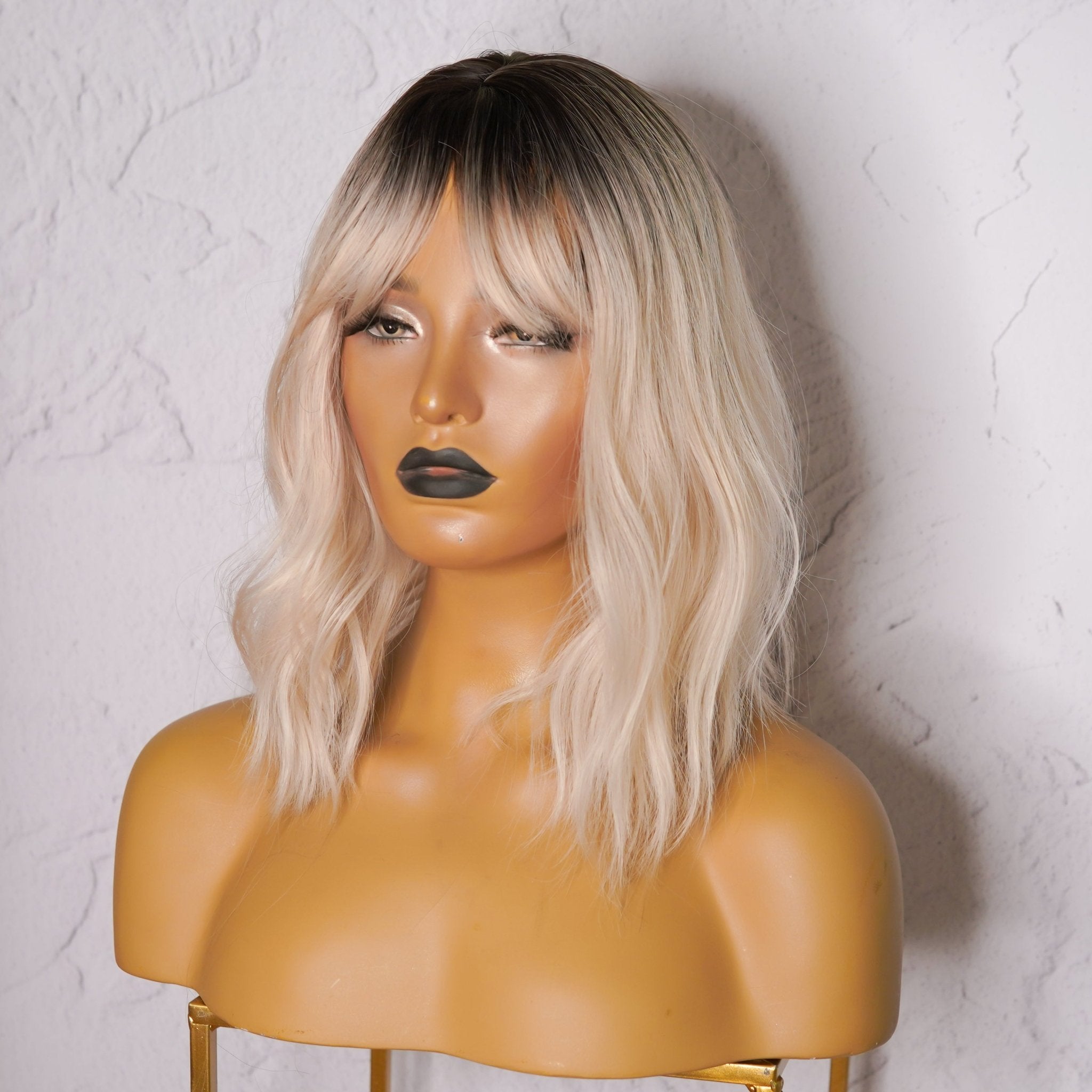 EDEN Ombre Blonde Fringe Wig - Milk & Honey Wigs