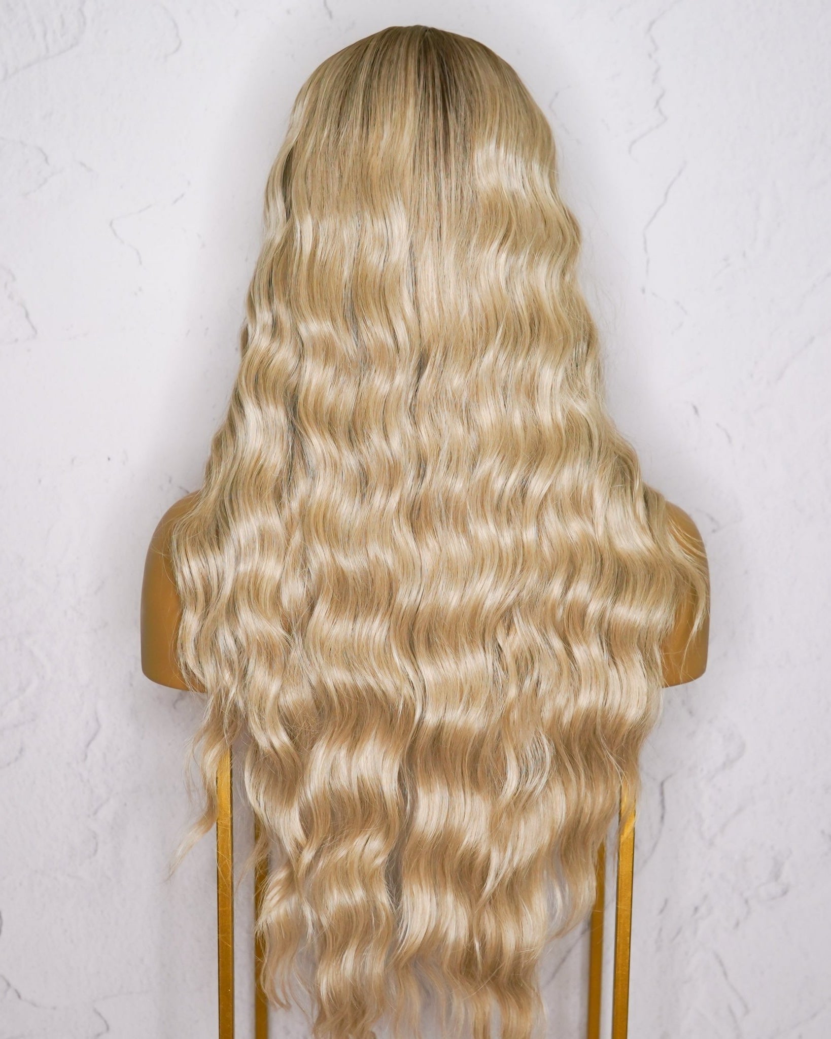 EVADNE Ombre Blonde Lace Front Wig - Milk & Honey Wigs