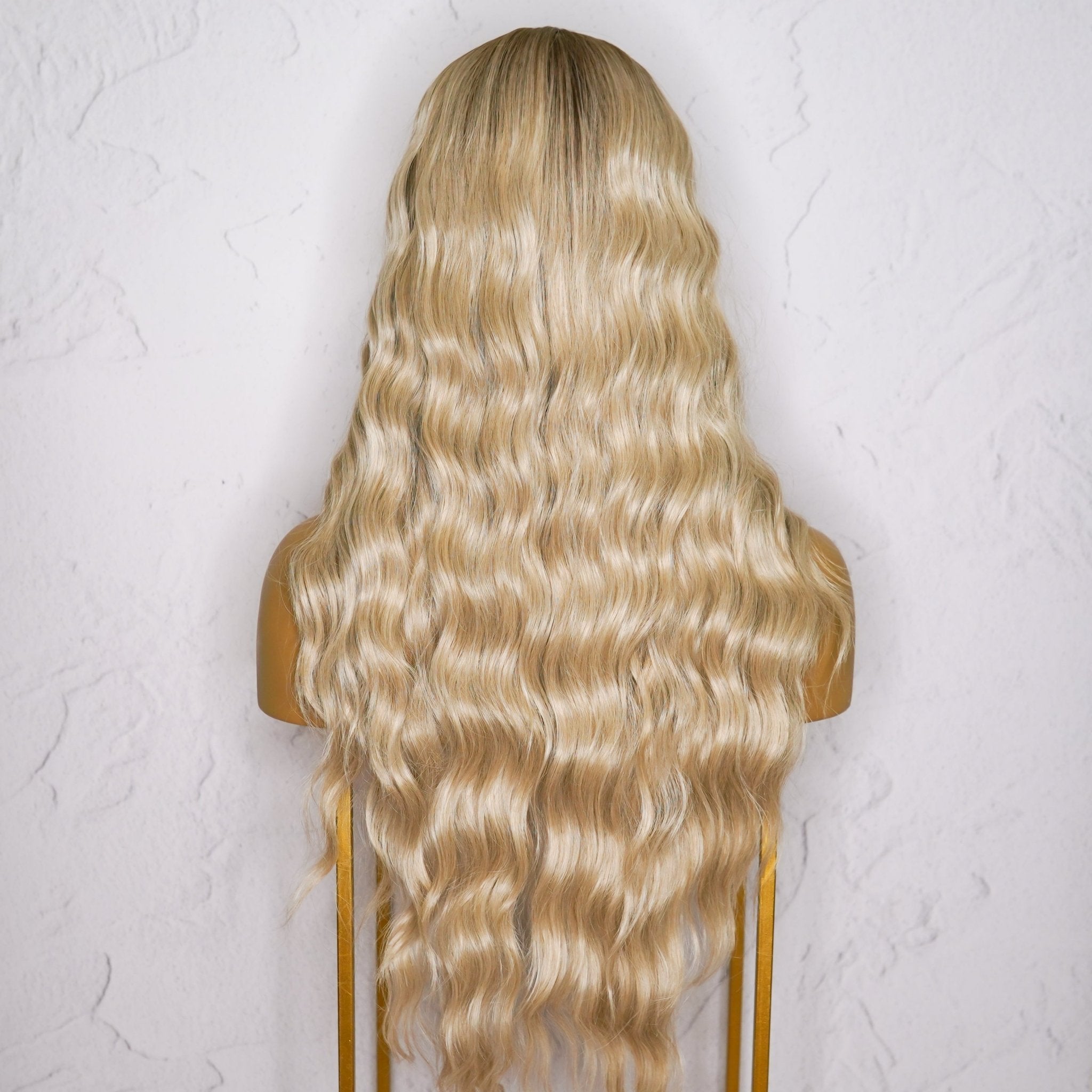 EVADNE Ombre Blonde Lace Front Wig - Milk & Honey Wigs