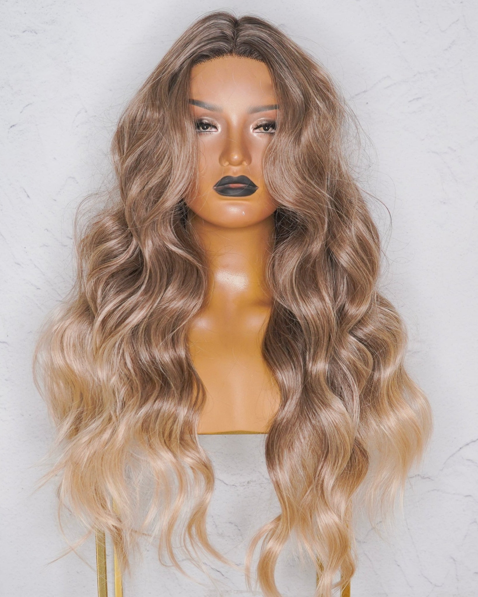 EVELYN Ombre Lace Front Wig - Milk & Honey Wigs