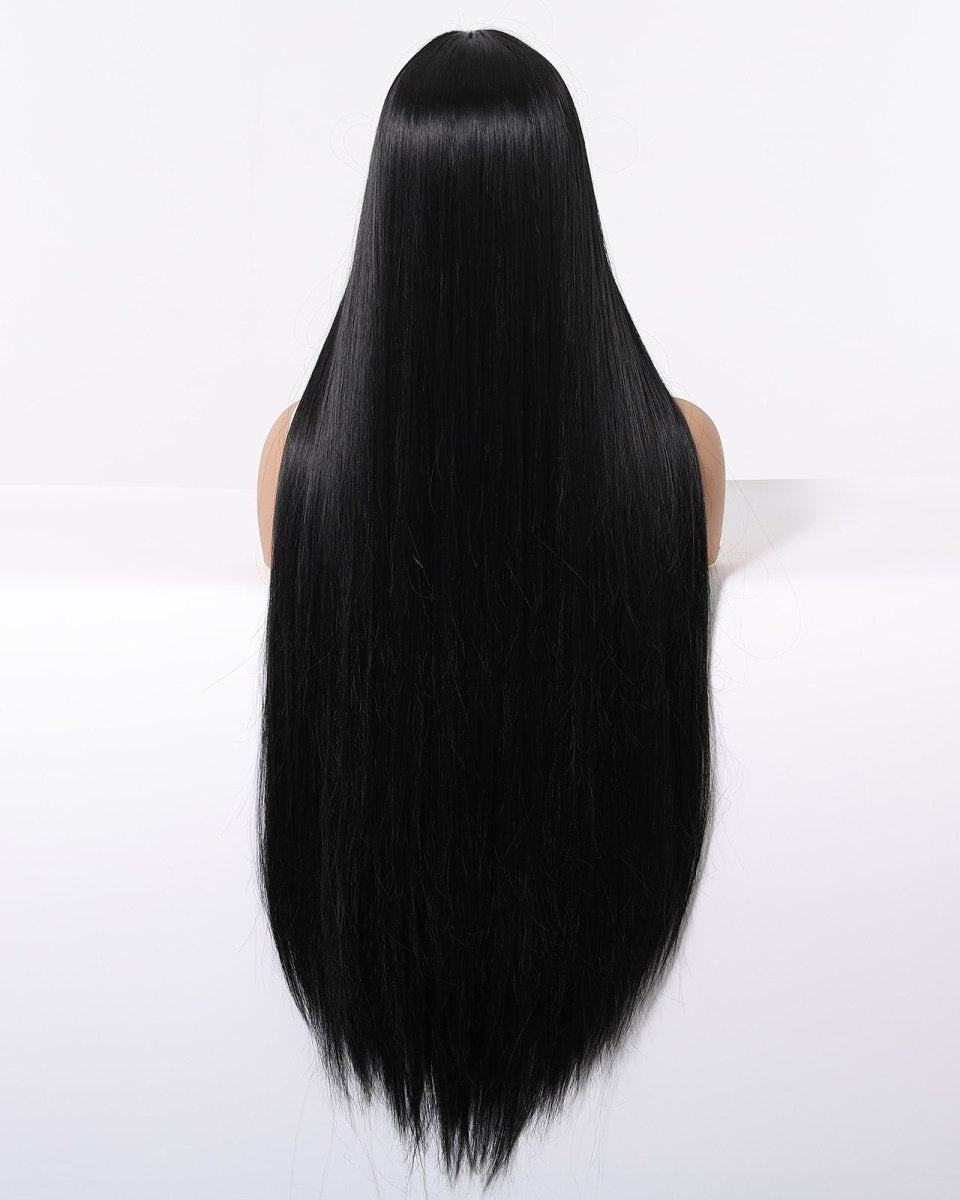 Extra Long Sleek Black Wig - MARKETPLACE - Milk & Honey Wigs