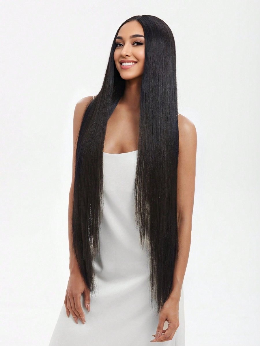 Extra Long Sleek Black Wig - MARKETPLACE - Milk & Honey Wigs
