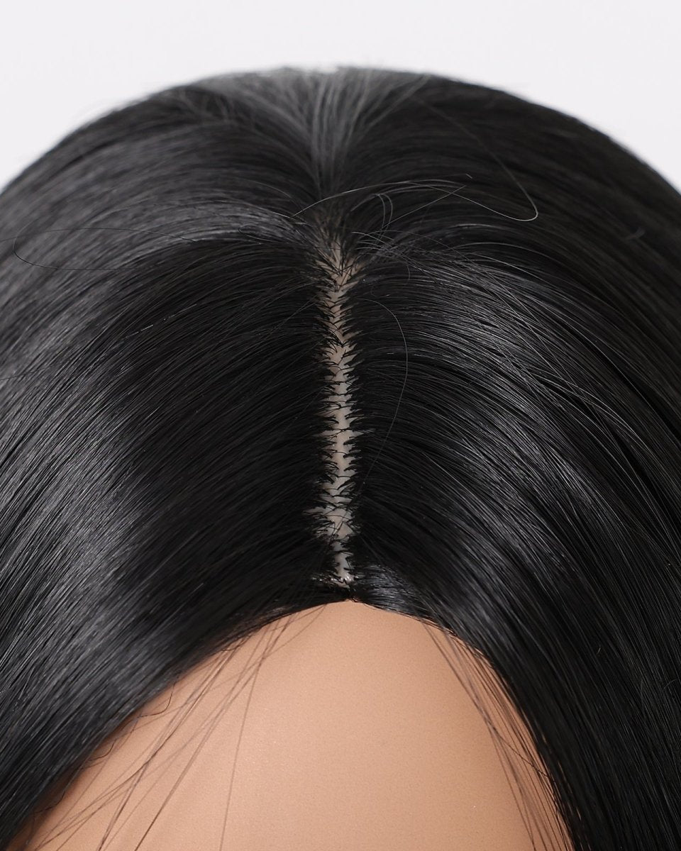 Extra Long Sleek Black Wig - MARKETPLACE - Milk & Honey Wigs