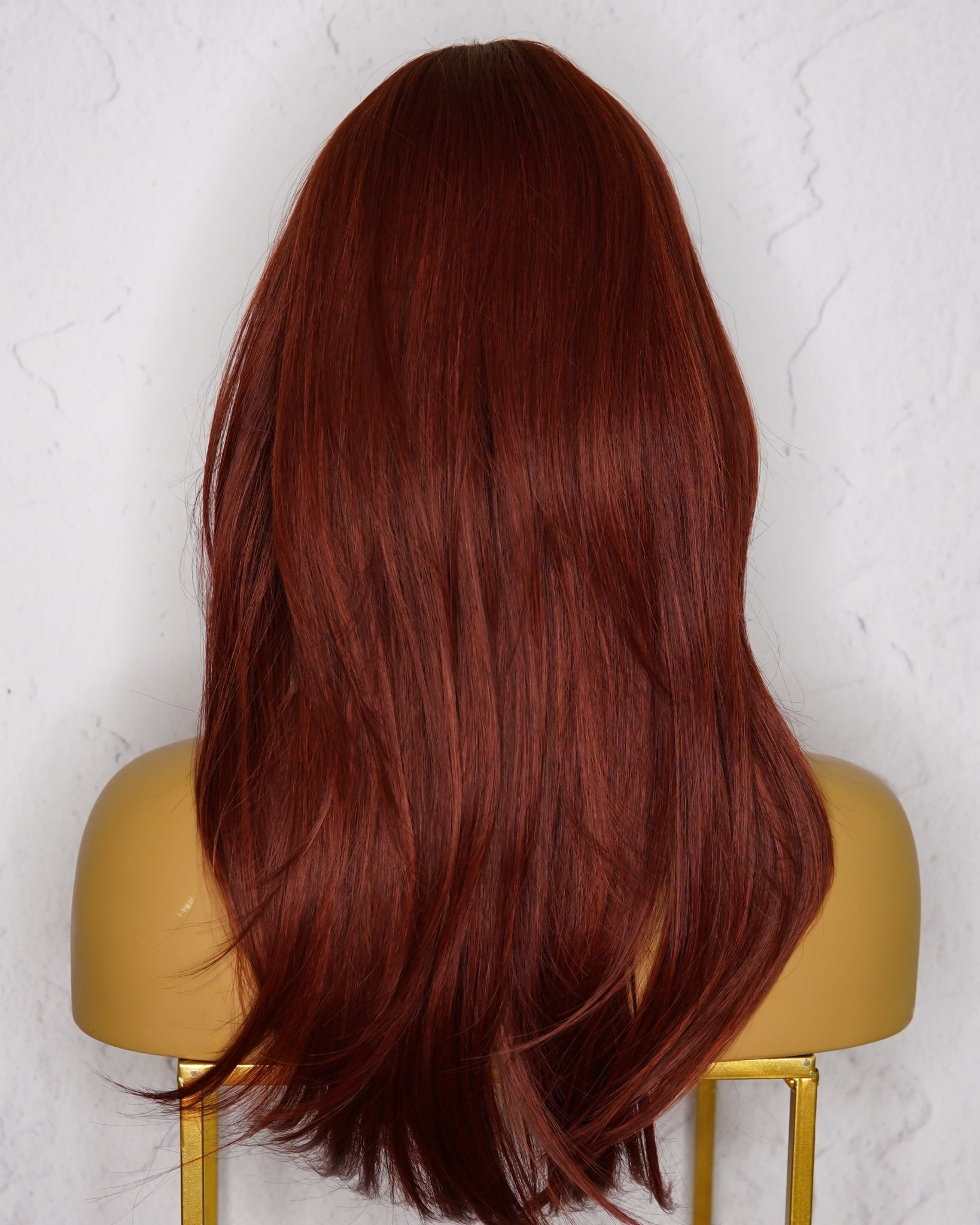 FALLON Red Fringe Wig - Milk & Honey Wigs