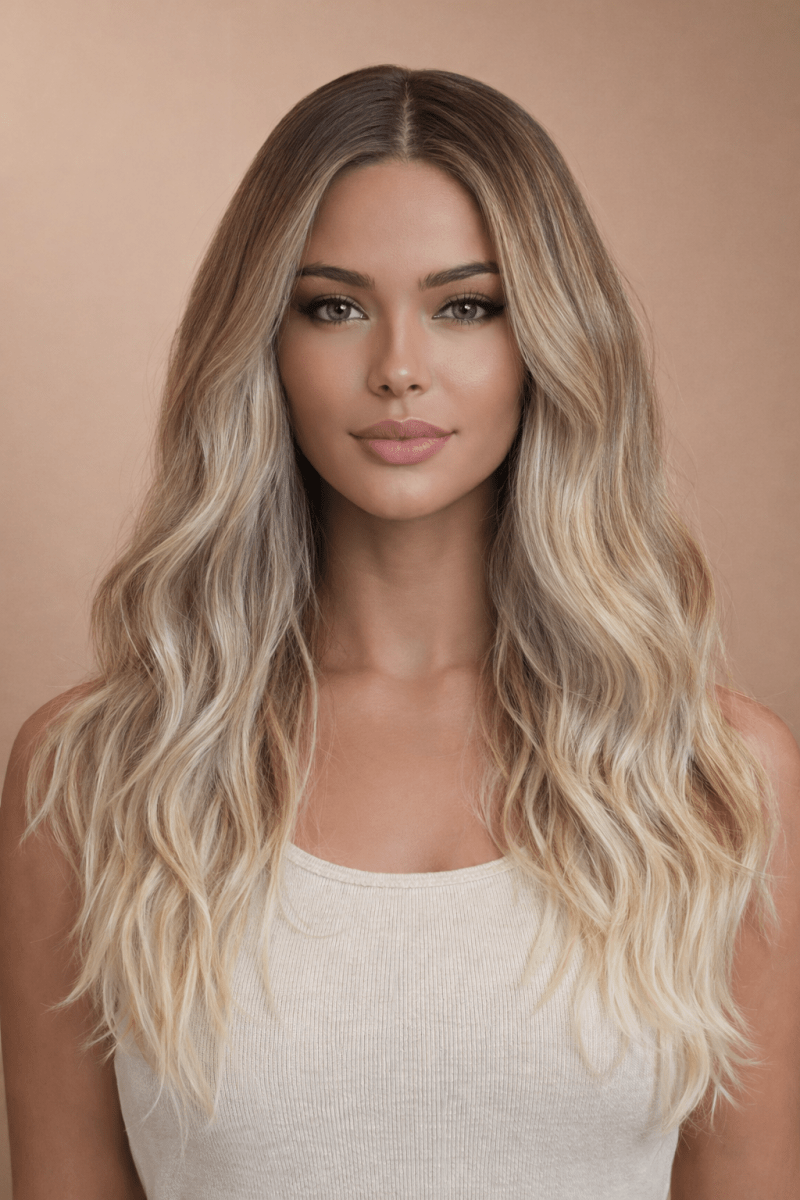 FAYE - Ombre Brown - Lace Front Wig - Milk & Honey Wigs