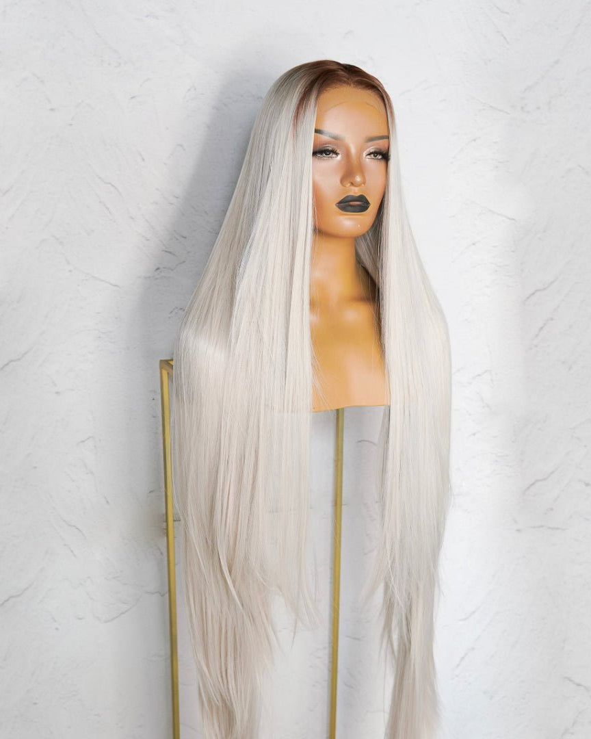 FREYA Blonde Ombre Lace Front Wig - Milk & Honey Wigs
