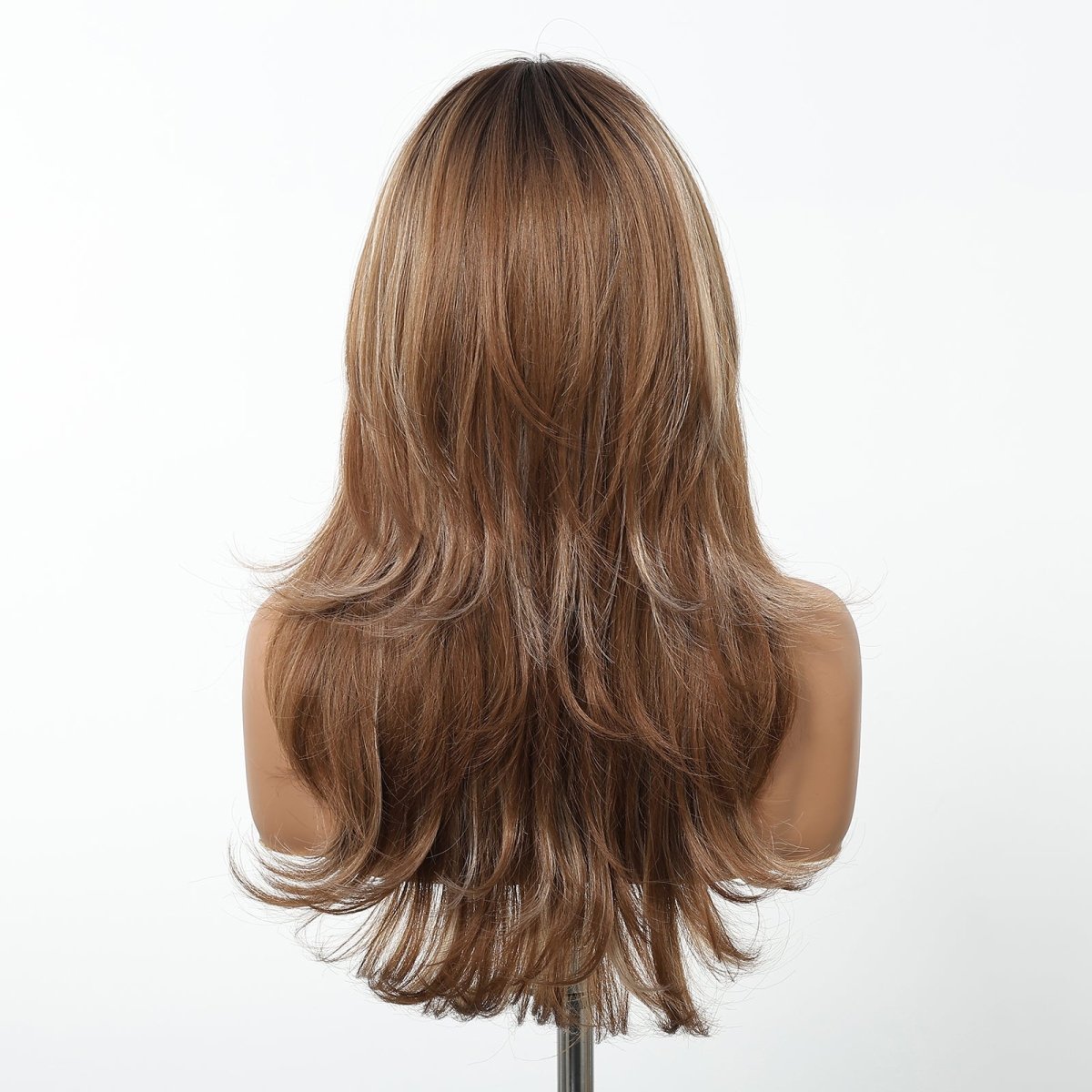 Golden Brown Layered Wig - MARKETPLACE - Milk & Honey Wigs