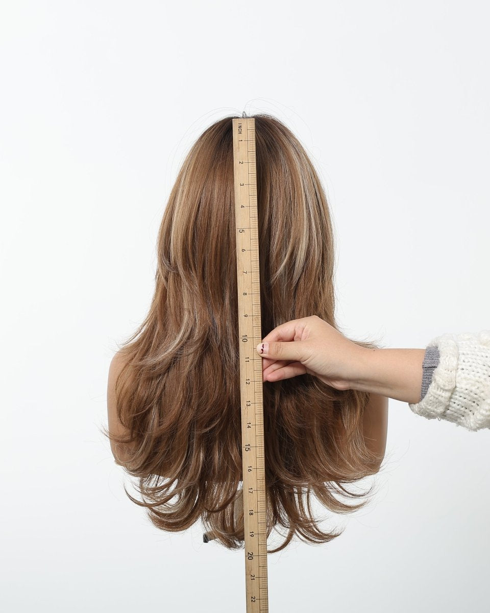 Golden Brown Layered Wig - MARKETPLACE - Milk & Honey Wigs
