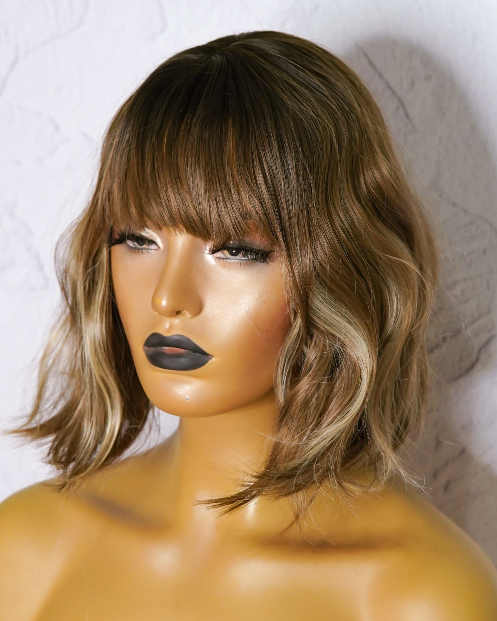 HARLOW Highlight Bob Fringe Wig - Milk & Honey Wigs