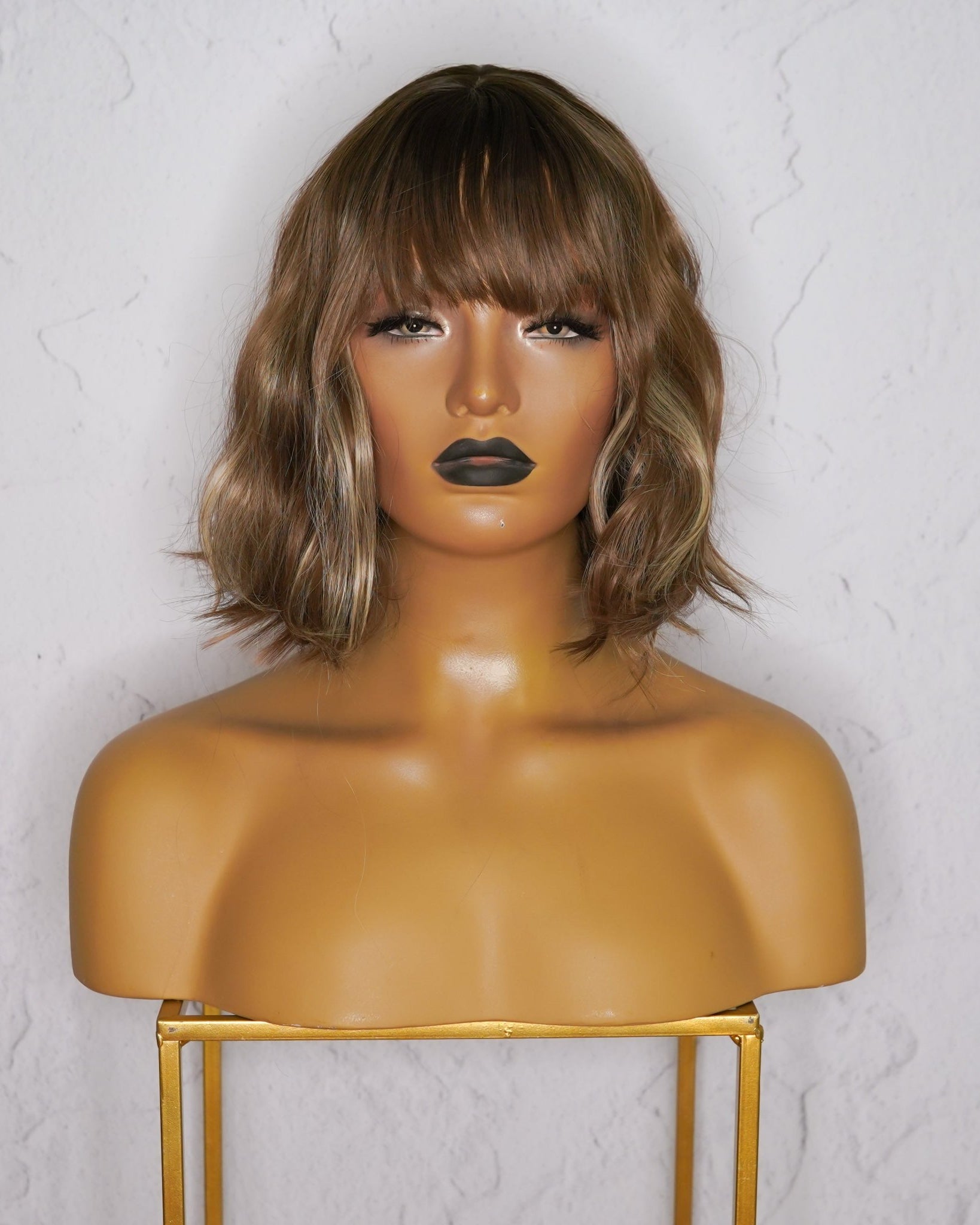 HARLOW Highlight Bob Fringe Wig - Milk & Honey Wigs