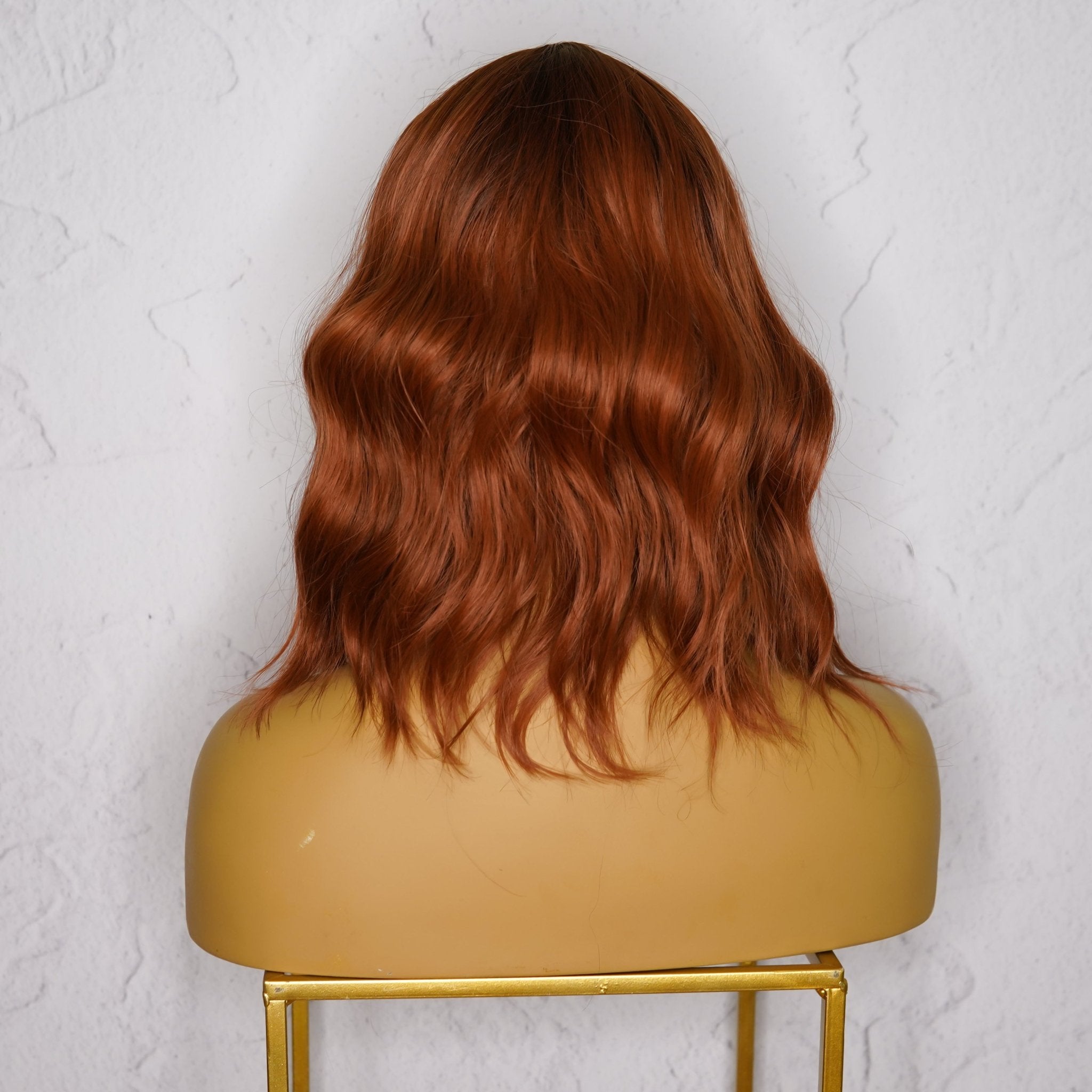 HAYLEY Auburn Fringe Wig - Milk & Honey Wigs