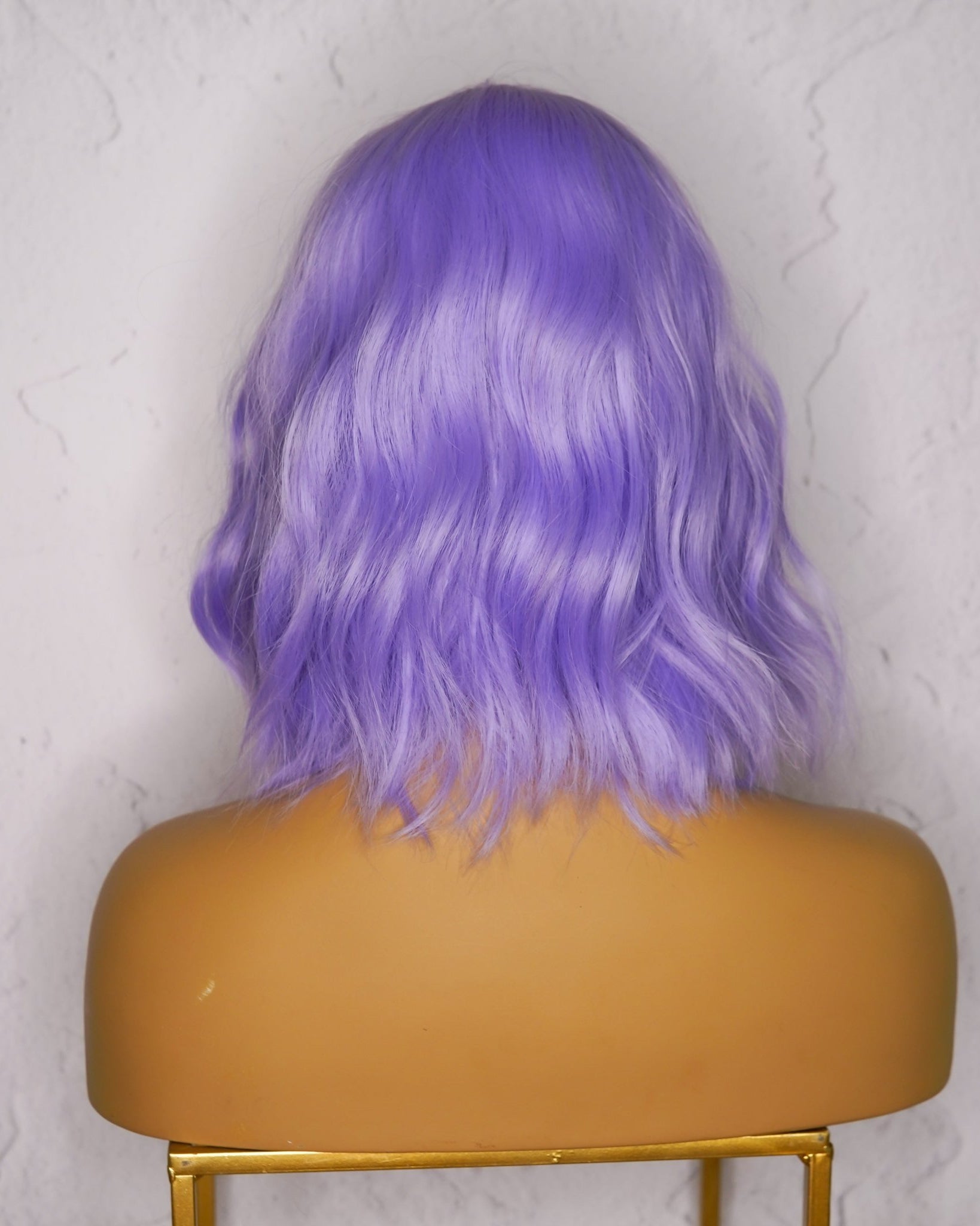 HAYLEY Purple Bob Fringe Wig - Milk & Honey Wigs