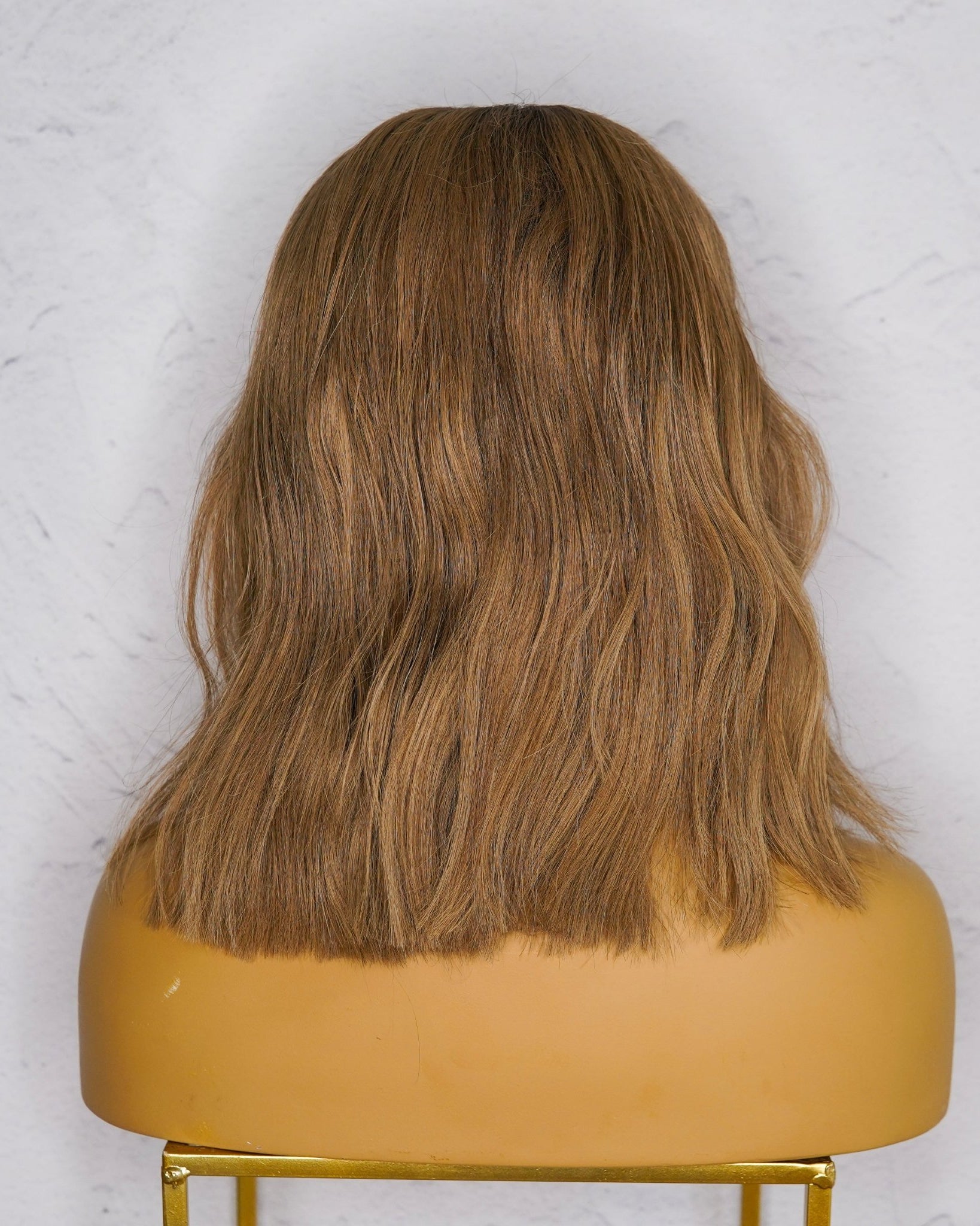 HAZEL Fringe Human Hair Lace Front Wig - Milk & Honey Wigs