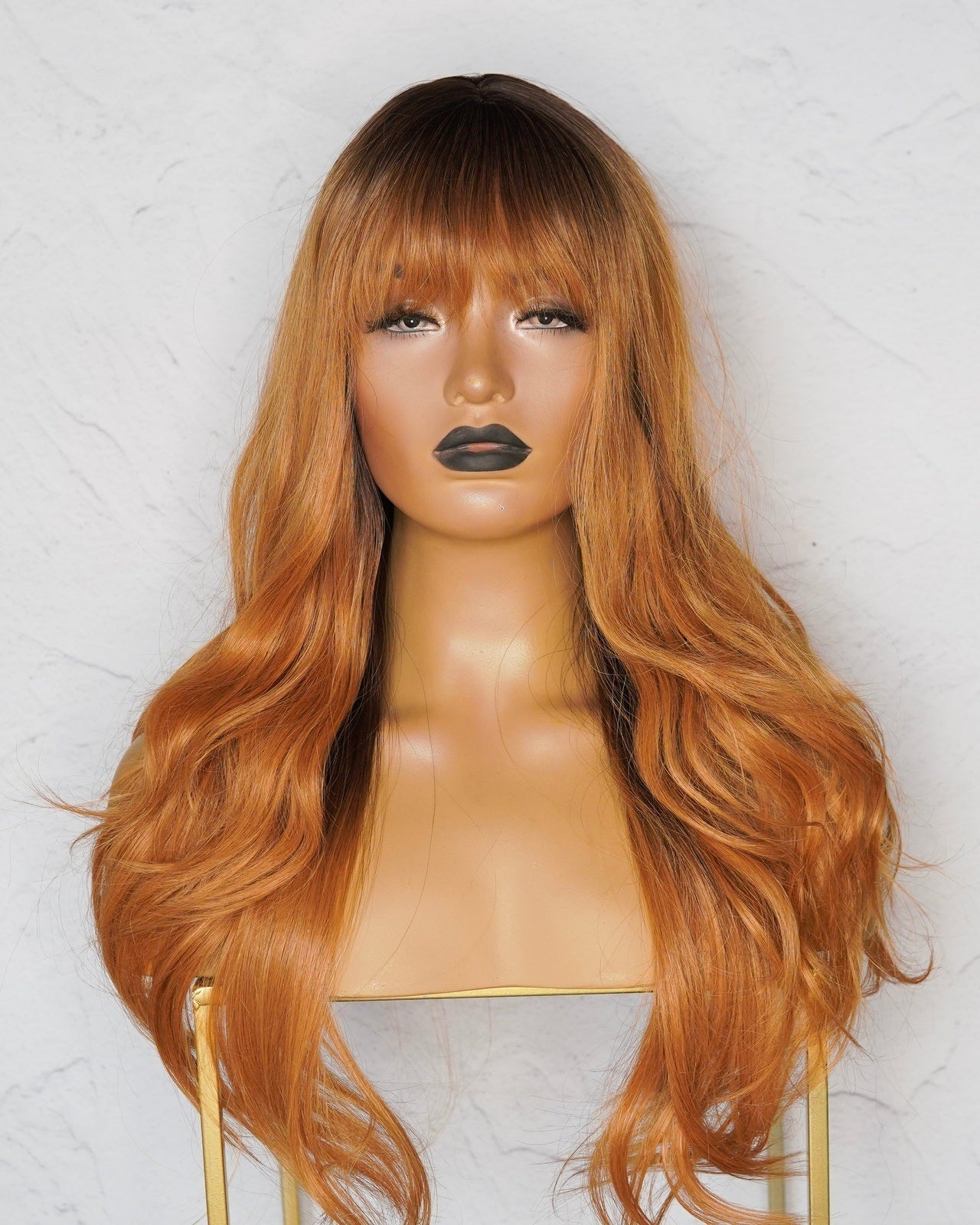 HAZEL Ombre Fringe Wig - Milk & Honey Wigs