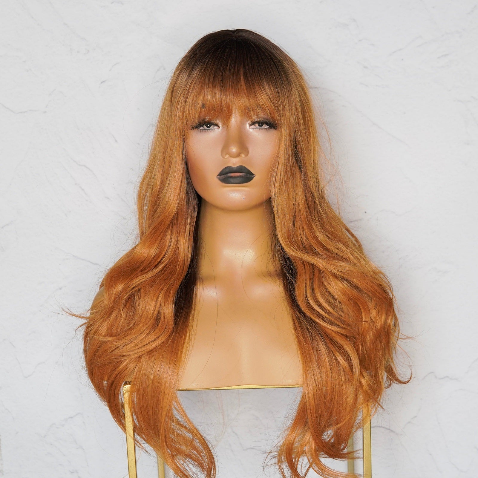 HAZEL Ombre Fringe Wig - Milk & Honey Wigs