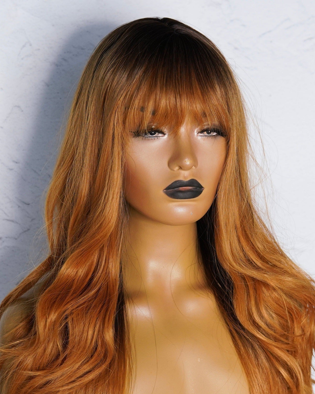 HAZEL Ombre Fringe Wig - Milk & Honey Wigs