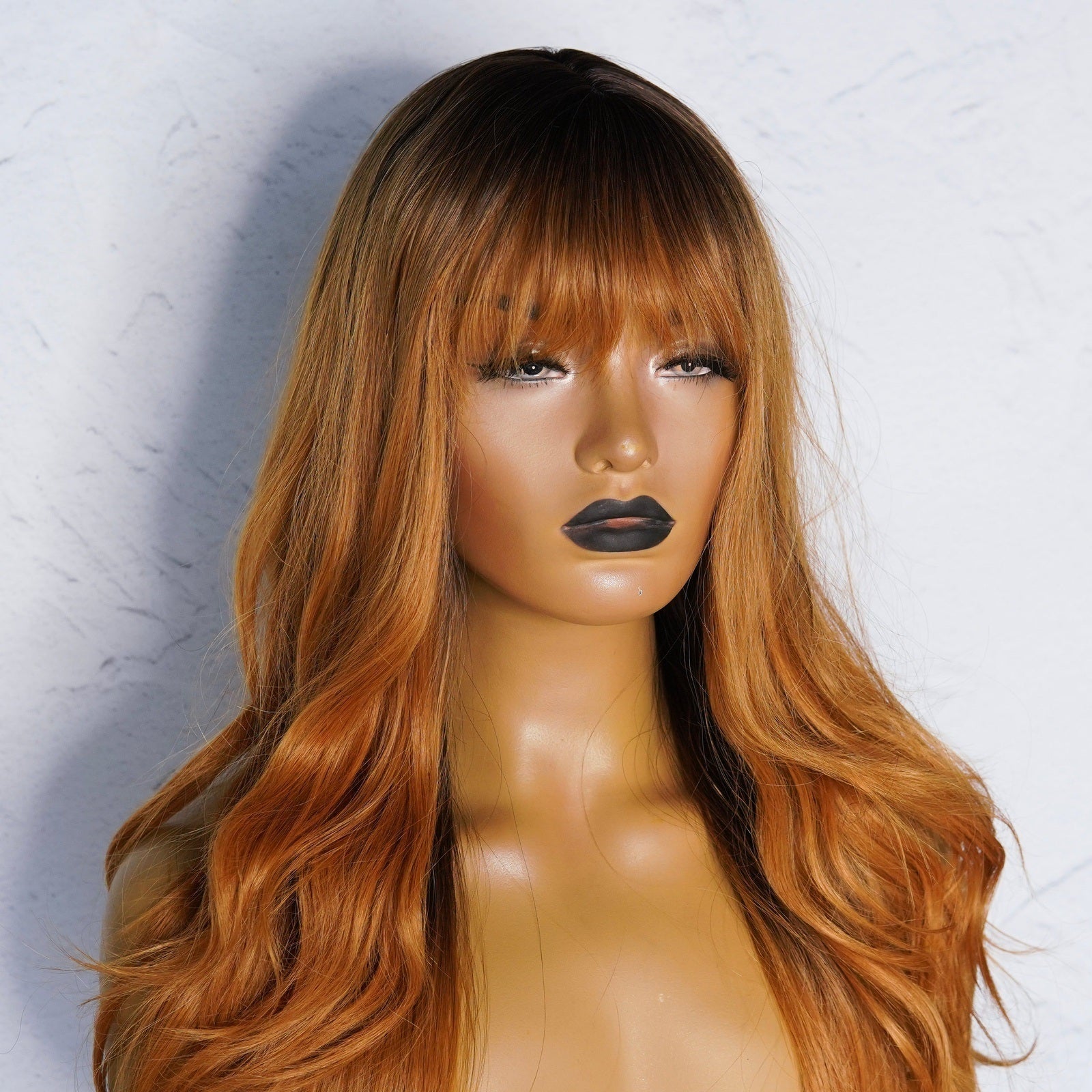 HAZEL Ombre Fringe Wig - Milk & Honey Wigs