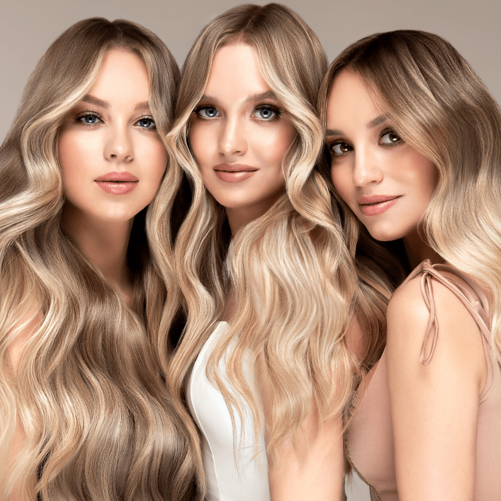 HEAVEN SENT Luxury Cuticle In Tact - SEAMLESS CLIP INS - Milk & Honey Wigs