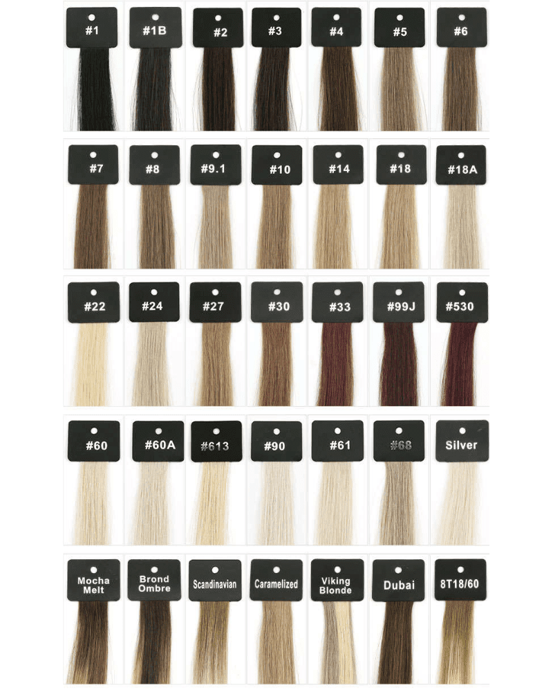 HEAVEN SENT Luxury Cuticle In Tact - SEAMLESS CLIP INS - Milk & Honey Wigs