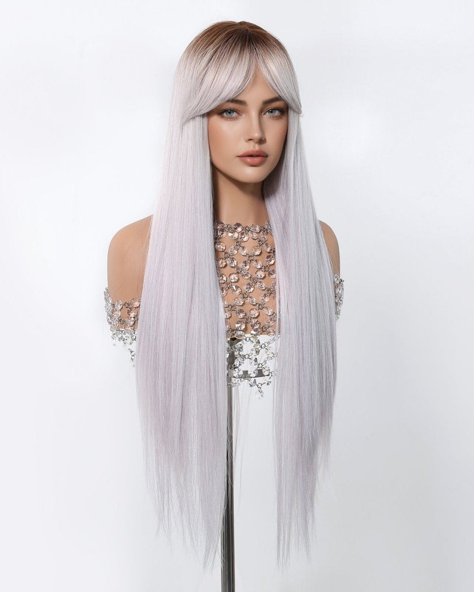Icy Platinum Straight Wig - MARKETPLACE - Milk & Honey Wigs