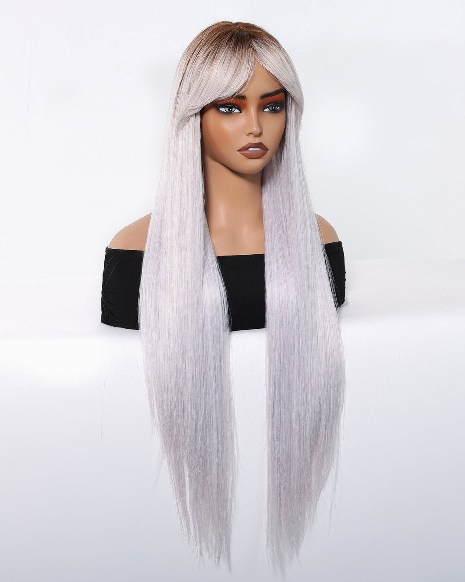 Icy Platinum Straight Wig - MARKETPLACE - Milk & Honey Wigs