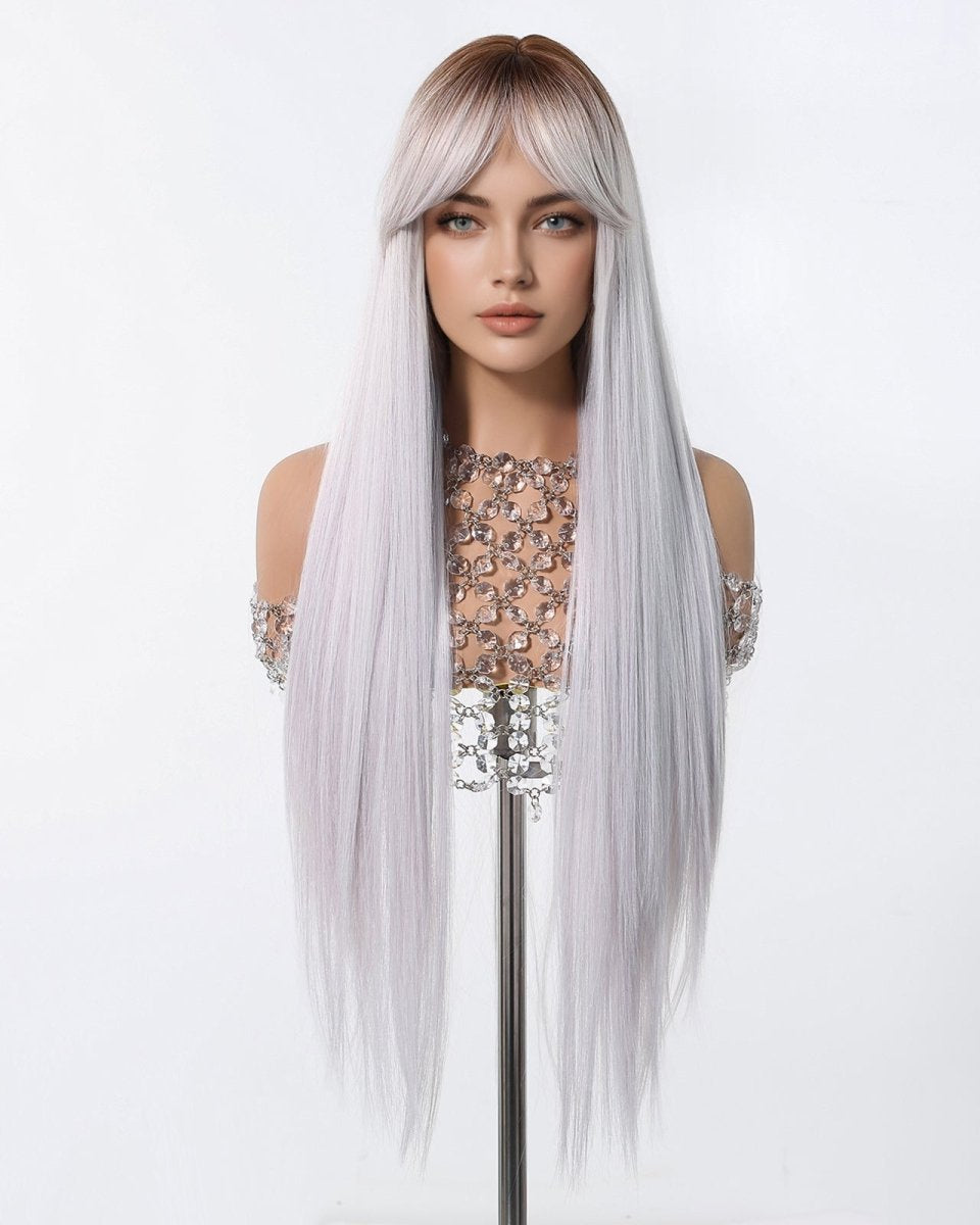 Icy Platinum Straight Wig - MARKETPLACE - Milk & Honey Wigs