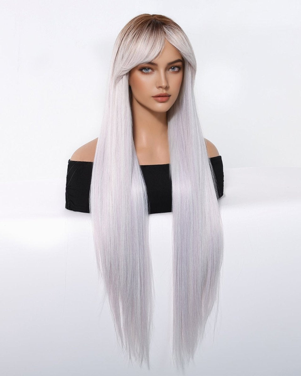 Icy Platinum Straight Wig - MARKETPLACE - Milk & Honey Wigs