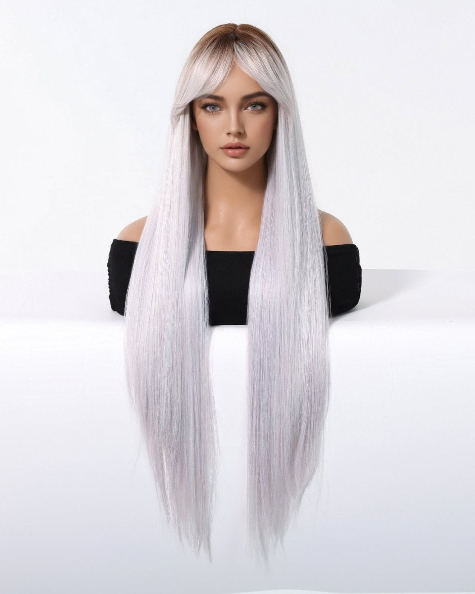 Icy Platinum Straight Wig - MARKETPLACE - Milk & Honey Wigs