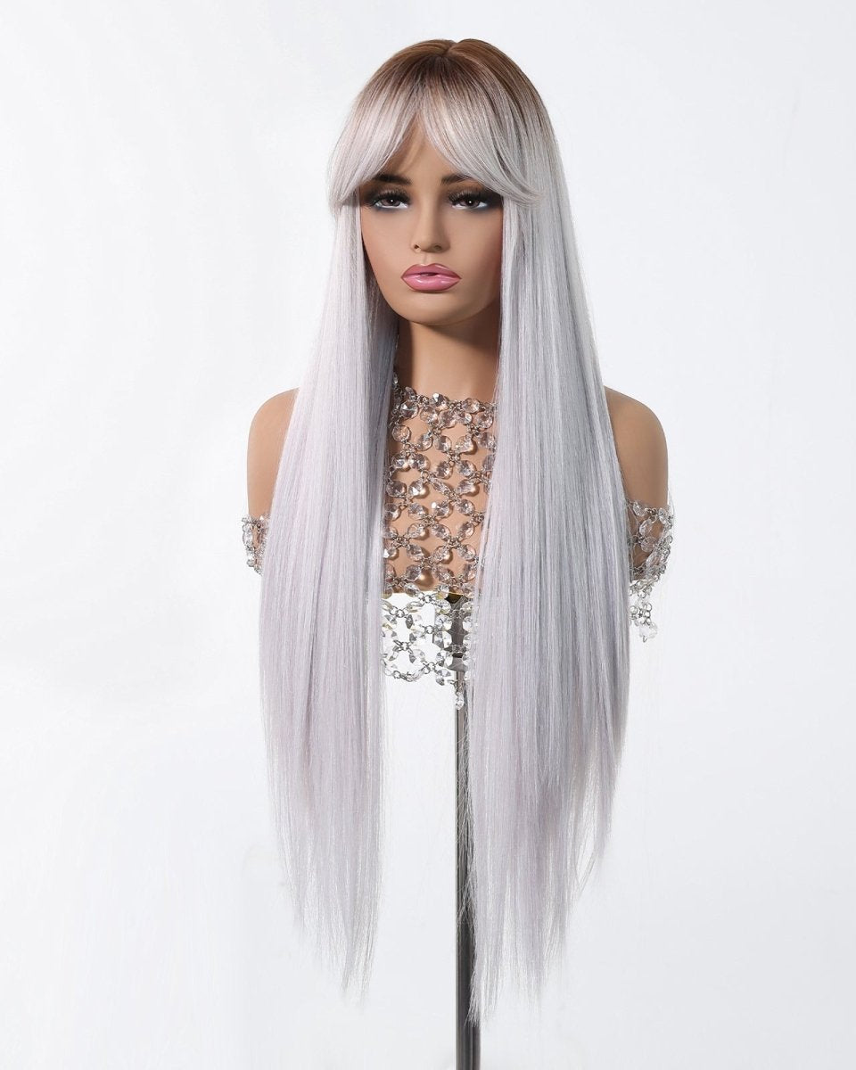 Icy Platinum Straight Wig - MARKETPLACE - Milk & Honey Wigs