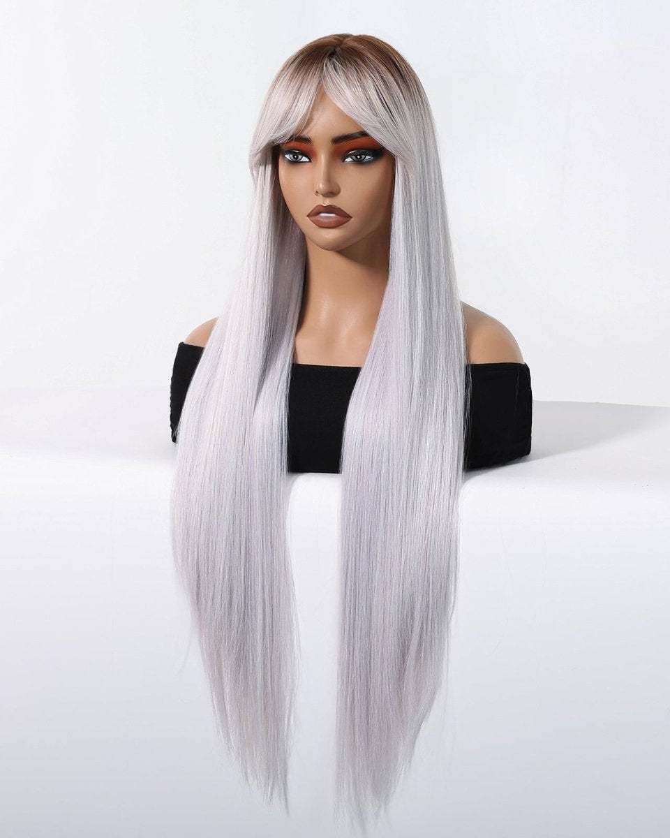 Icy Platinum Straight Wig - MARKETPLACE - Milk & Honey Wigs